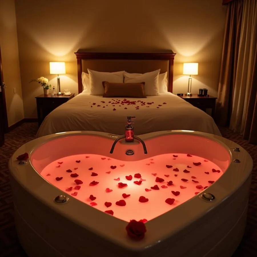 Romantyczny weekend z jacuzzi — luksusowy relaks dla dwojga